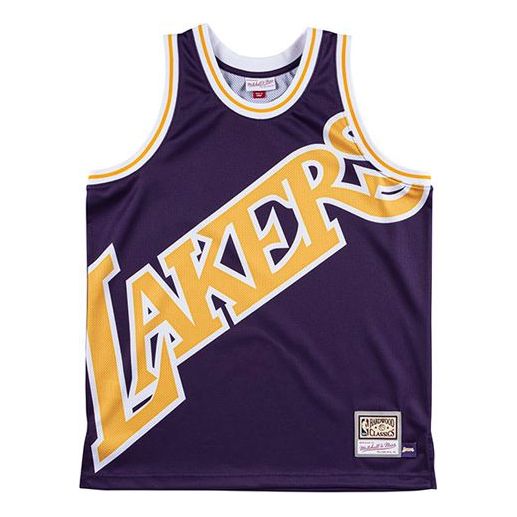 Mitchell & Ness Bigh Face Jersey 'Los Angeles Lakers' MSTKBW19068-LALPURP