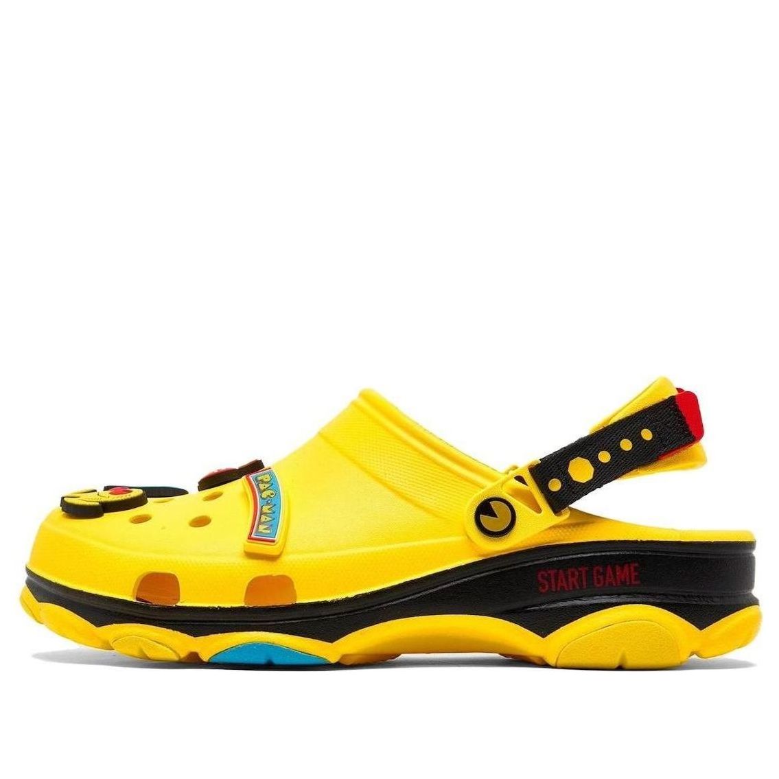 Crocs x Pac-Man Classic Clogs 'Yellow Black' 209322-761