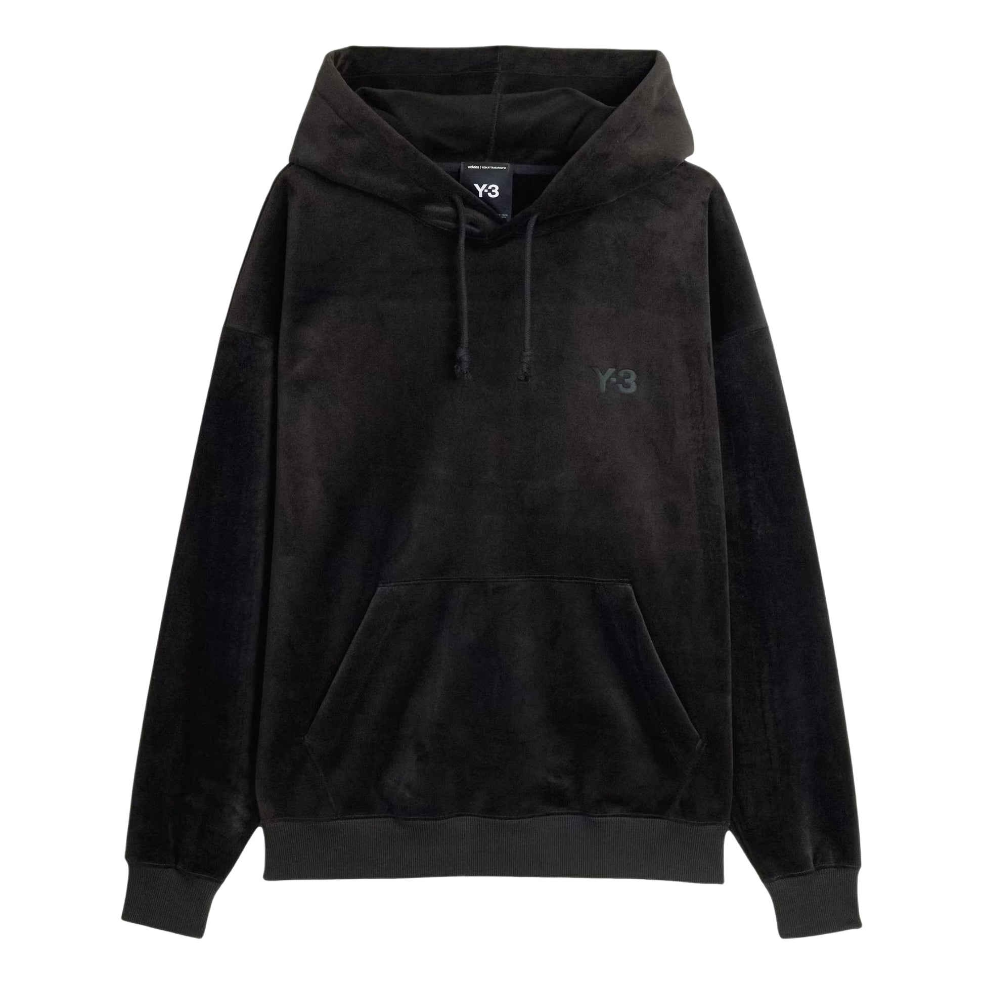 adidas x Y-3 Velvet Corduroy Hoodie Asia Sizing 'Black' IA4372