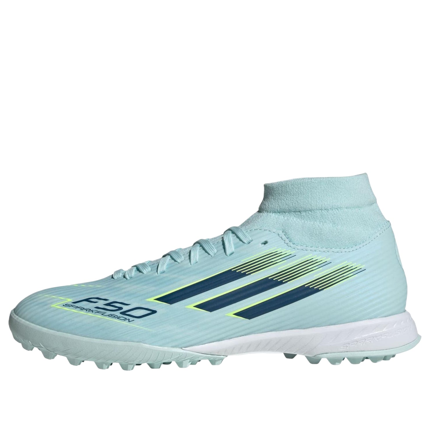 (WMNS) adidas F50 Sparkfusion League Mid Cut TF 'Ice Cold Precision Pack' JR9003