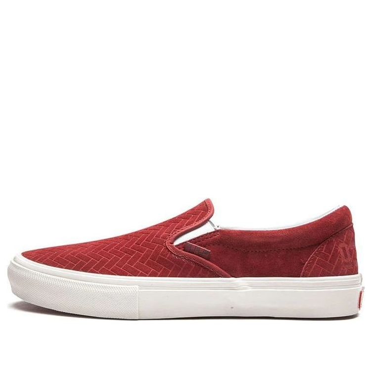 Vans Skate Slip-On 'Red White' VN0A5FCA6BF