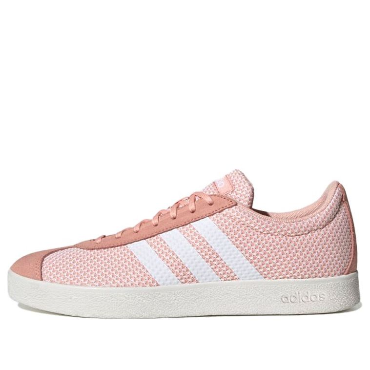 (WMNS) adidas VL Court 2.0 'White Pink' EE6790
