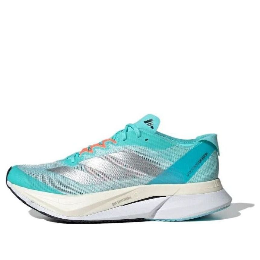 (WMNS) adidas Adizero Boston 12 Running 'Aqua Blue Cloud White' ID6901