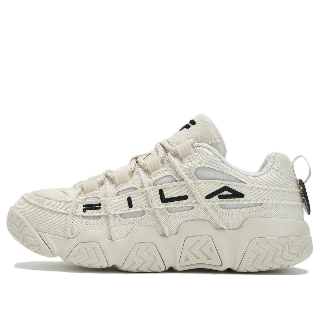 (WMNS) FILA Barricade Basketball Shoes 'Cream White' T12W333201FWA