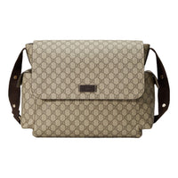 Gucci GG Supreme Plus Diaper Bag 'Beige Brown' 211131-KGDIG-8588