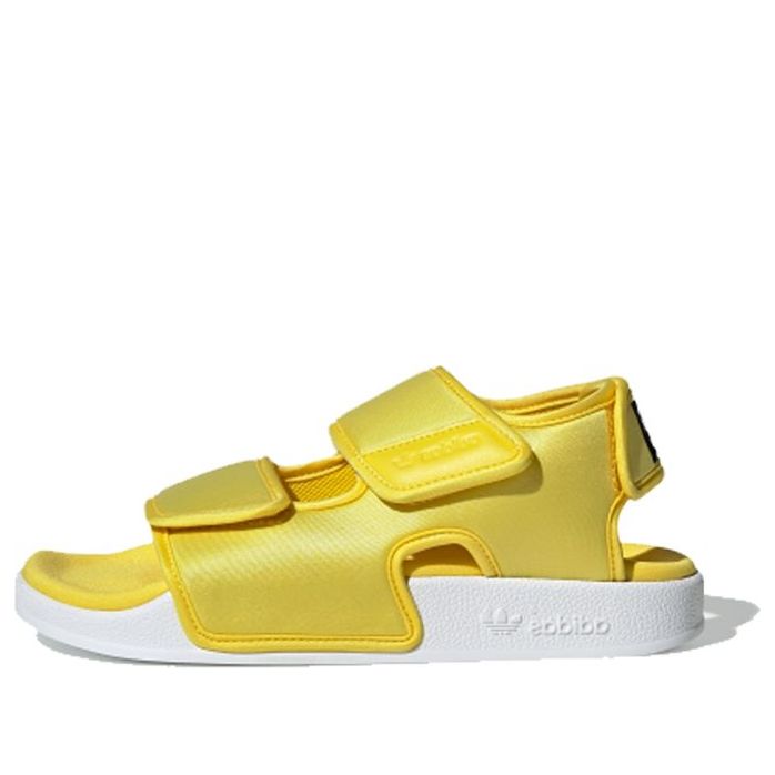 (WMNS) adidas originals Adilette Sandal 3.0 'White Yellow' EG5028