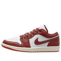 Air Jordan 1 Low 'White Dune Red' FJ3459-160