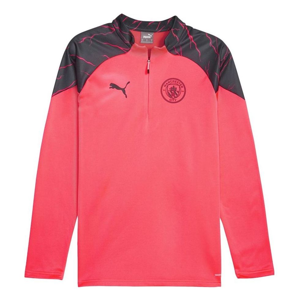 PUMA Logo Manchester City Training Fleece 'Pink' 772861-17