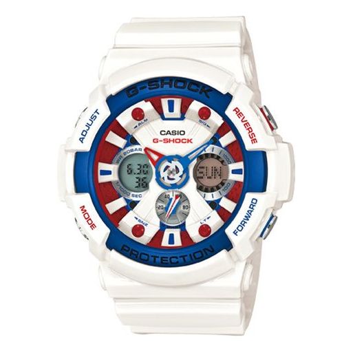 CASIO G-Shock Analog-Digital 'White' GA-201TR-7ER