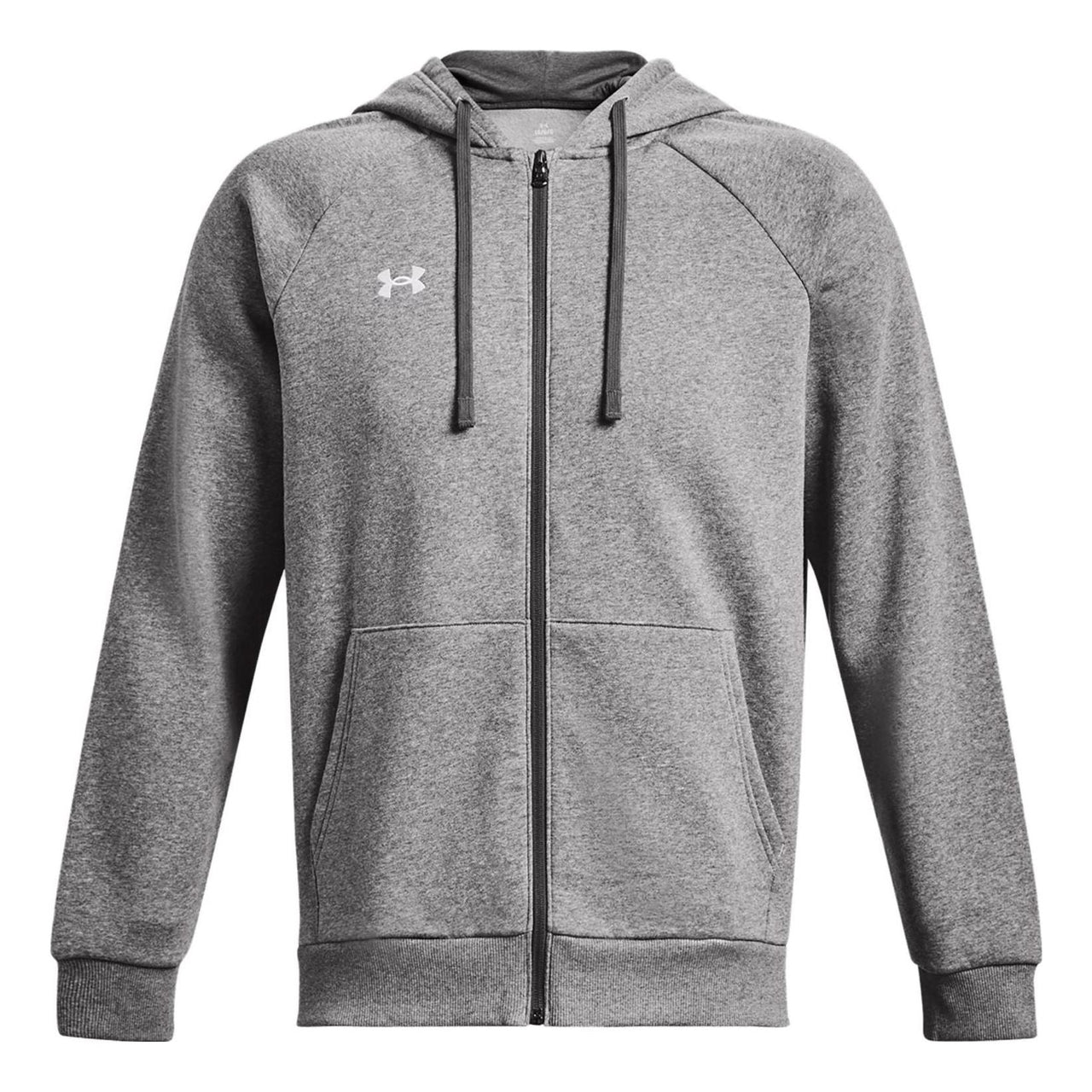 Under Armor Rival Fleece Hooded Jacket 'Heather Grey' 1379767-025