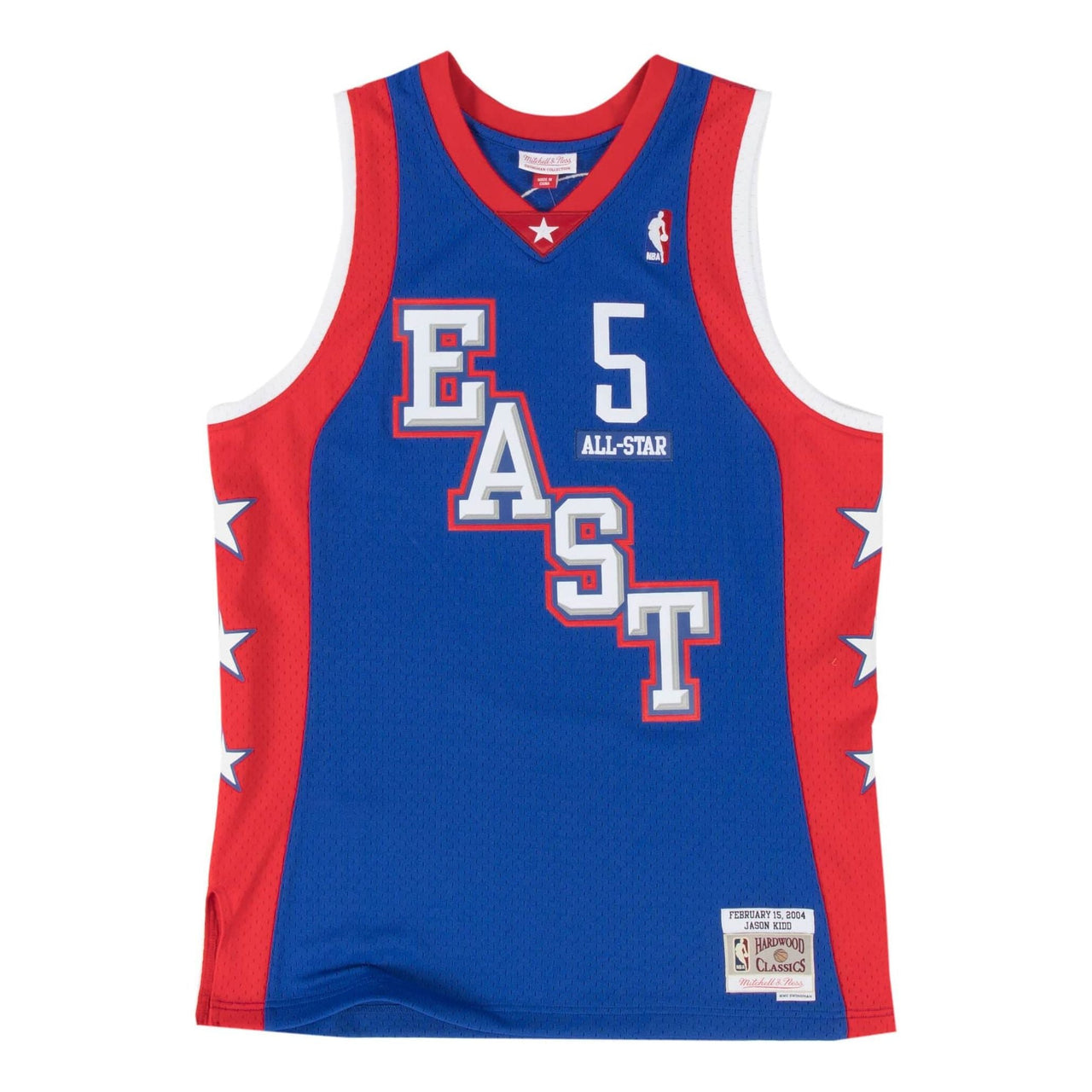 Mitchell & Ness x NBA All Star East 2004-05 Swingman Jersey 'Jason Kidd 5' SMJYCP19204-ASEBLUE04JKI