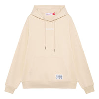 Mitchell & Ness Logo Fleece Hoodie 'Beige' MNRJAWTOHC006-BRN