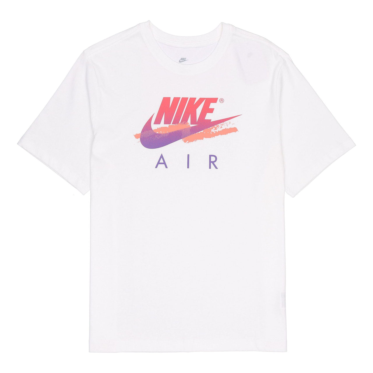 Nike Alphabet Logo Printing Round Neck Casual Short Sleeve White DR0984-100