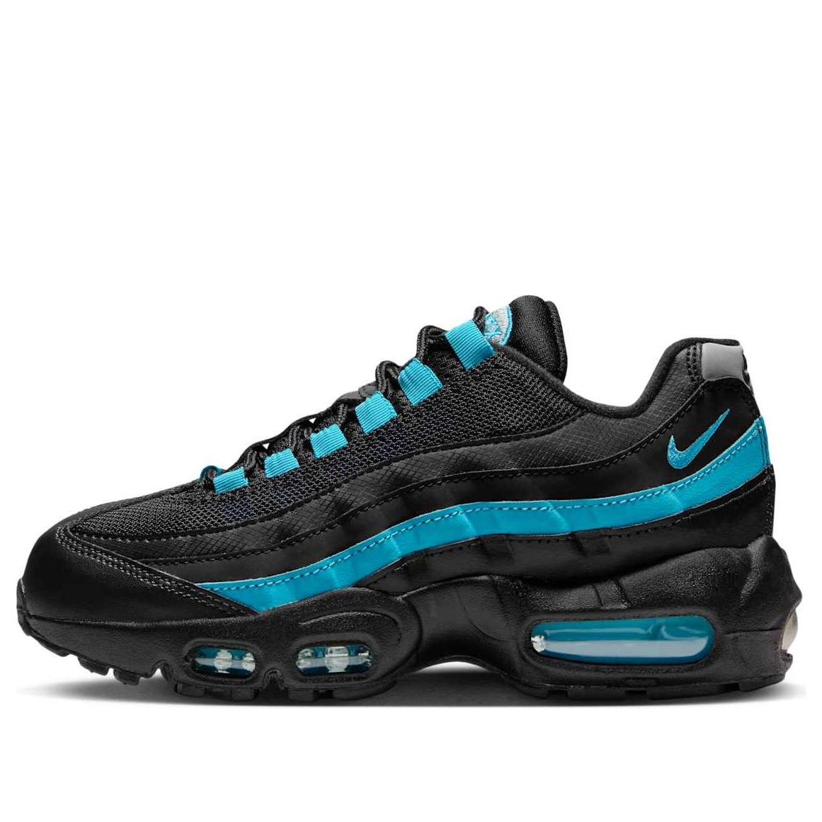 (GS) Nike Air Max 95 Recraft 'Black Pearl Grey Baltic Blue' II4053-010