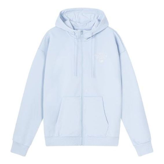 New Balance Sportswear Hooded Jacket 'Sky Blue' 6DD12033-LBL
