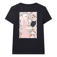 (WMNS) FILA Minimalistic Breathable Short Sleeve Black F11W038130F-NV