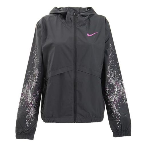 (WMNS) Nike hooded Cardigan Training Jacket Black BV4724-010