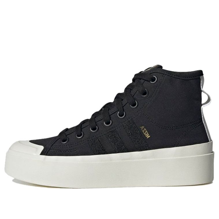 (WMNS) adidas Nizza Bonega Mid Shoes 'Black White' GZ4295