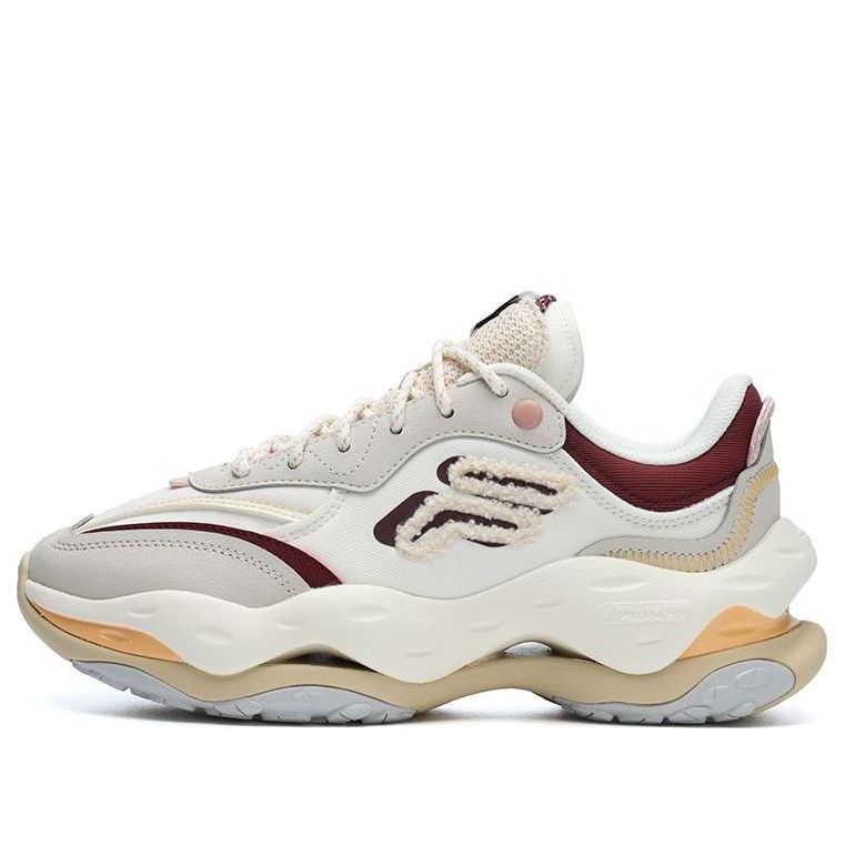 (WMNS) FILA FUSION Bianco 2 Sneakers 'Grey White' T12W311103FWB
