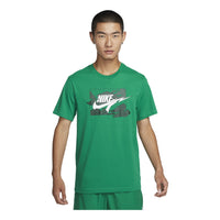 Nike Club Graphic T-Shirt Asia Sizing 'Green' FZ5420-365