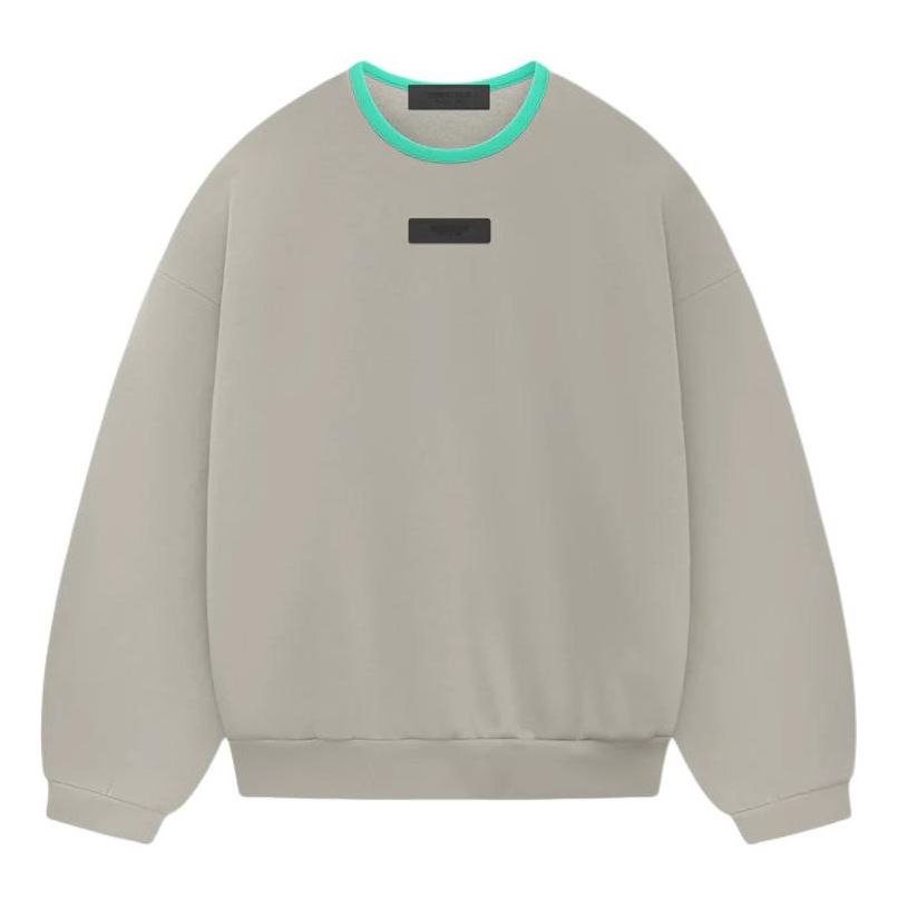 Fear of God Essentials SS24 Crewneck Sweatshirt 'Seal' 192SP244685F