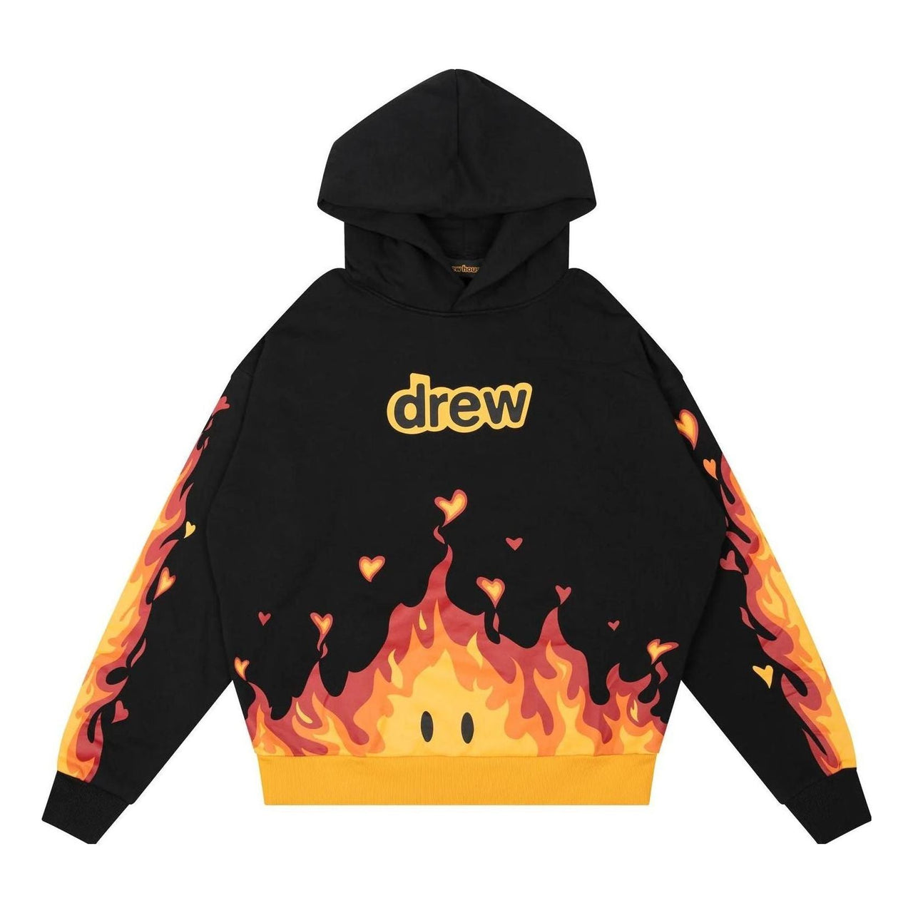 Drew House Fire Hoodie 'Black' DR-FW22-436