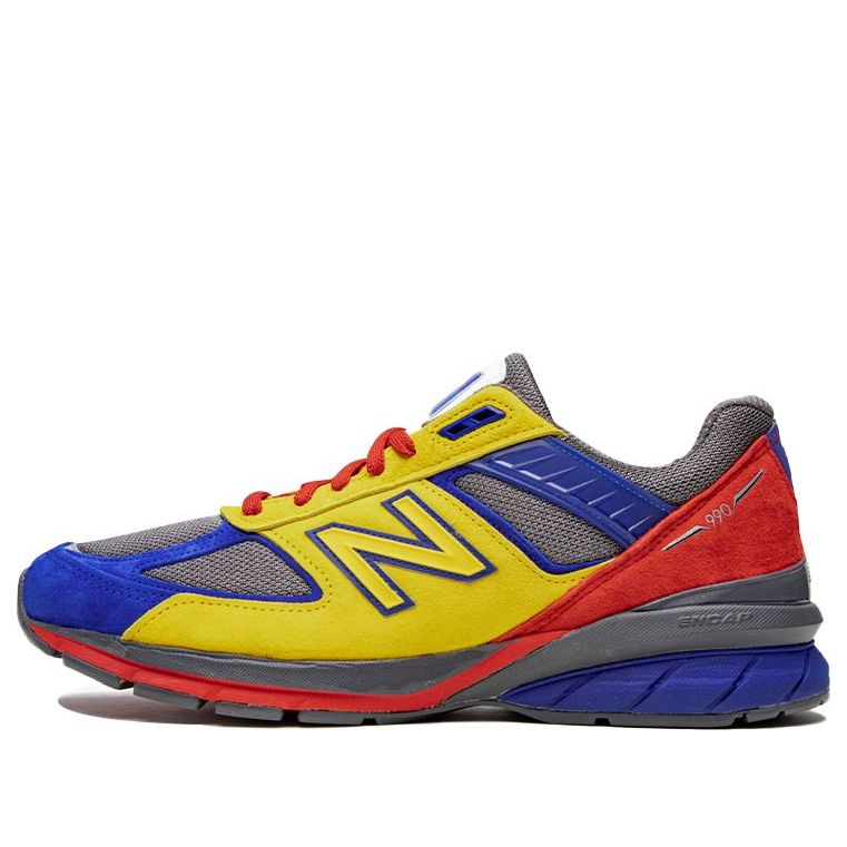 New Balance EAT x Shoe City x 990 v5 'Gray Yellow Blue' M990EAT5