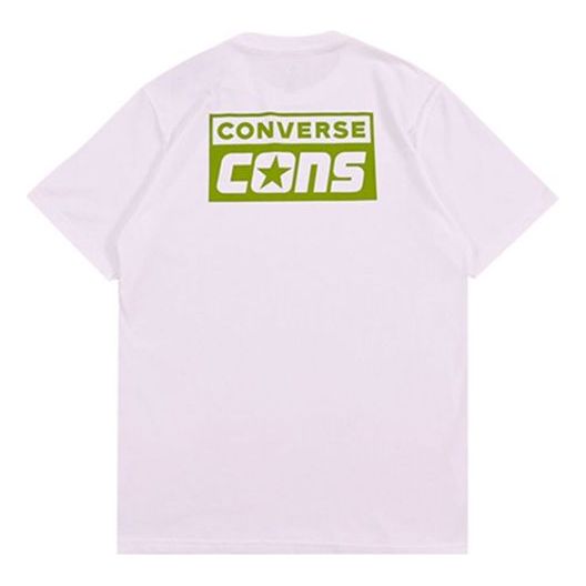 Converse CONS Graphic T-Shirt 'White Green' 10021134-A10