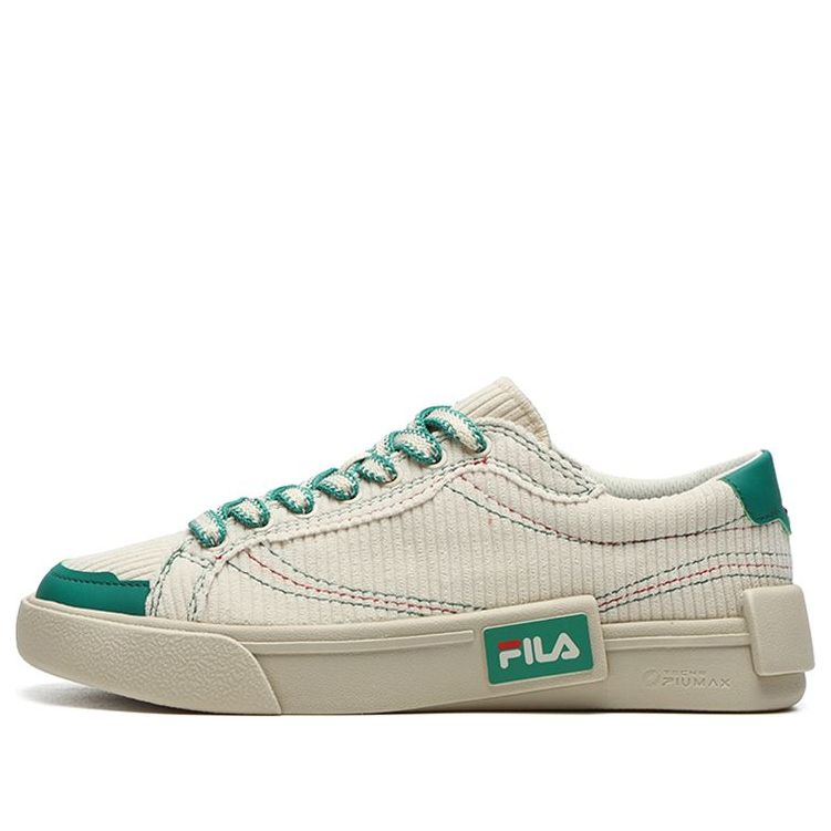 (WMNS) FILA FUSION Pop Skate Shoes 'Cream White Green' T12W218204FAA