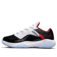 (GS) Air Jordan 11 CMFT Low 'White Black University Red' CZ0907-160