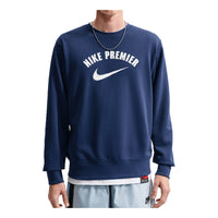 Nike Premier Dri-FIT Fleece Crew 'Midnight Navy White' IR0600-410