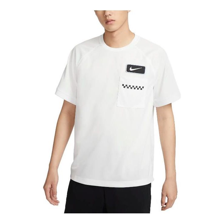 Nike Dri-FIT Fitness Tops 'White' DX8635-121
