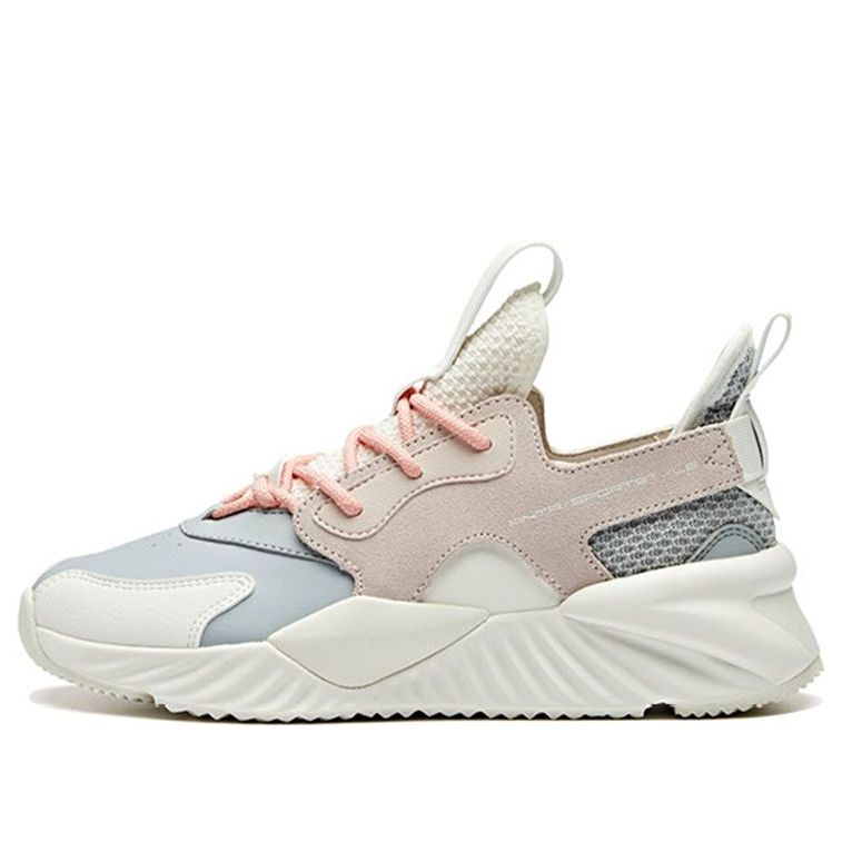 (WMNS) ANTA Life Series Sneakers 'White Pink Blue' 922018803-1