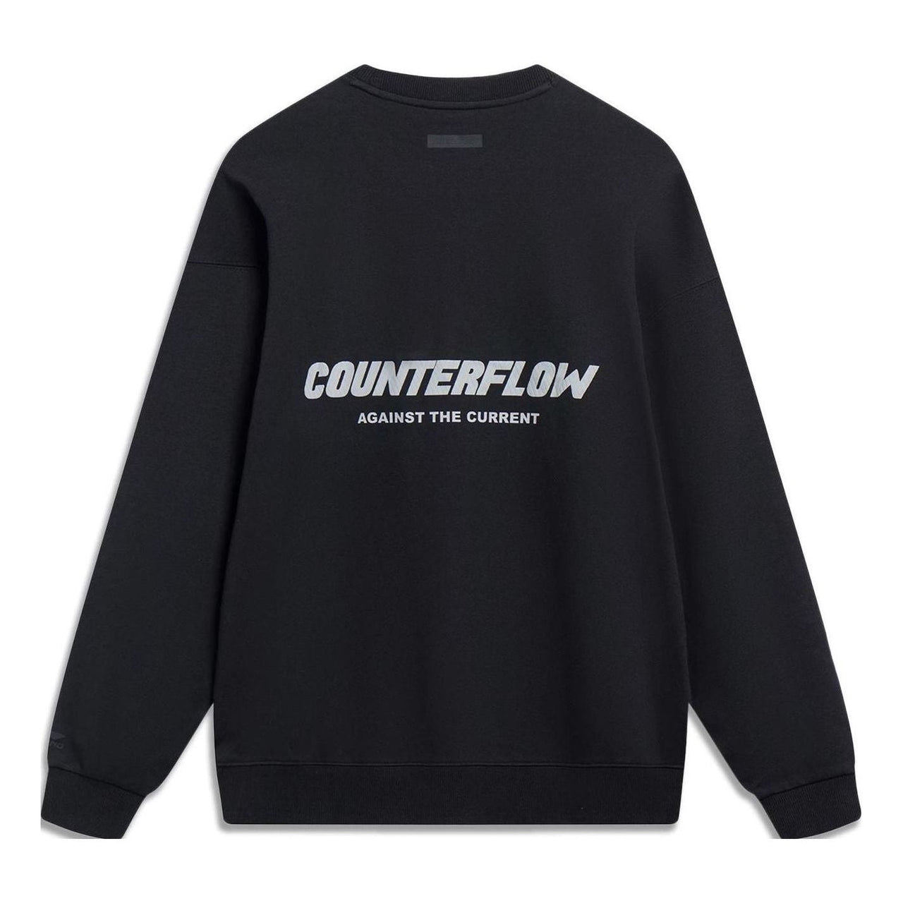 Li-Ning Counterflow Triple Logo Sweatshirt 'Black' AWDT533-1