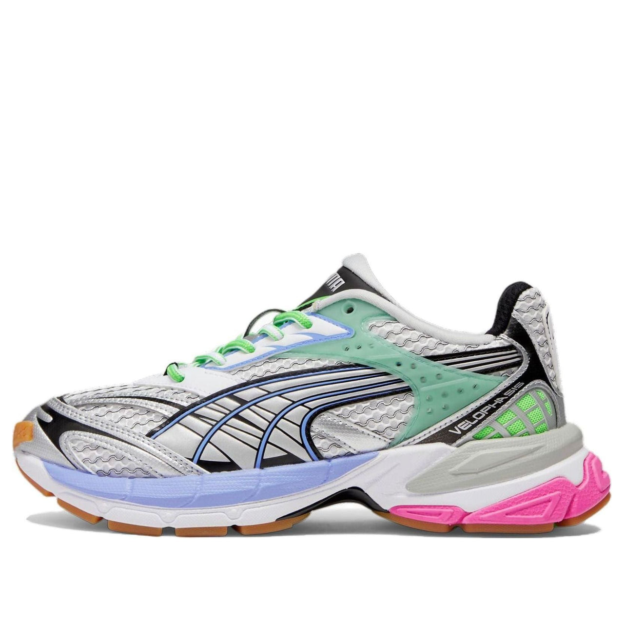 (WMNS) PUMA Velophasis Sneakers 'Phased - Black Lavender' 394508-03