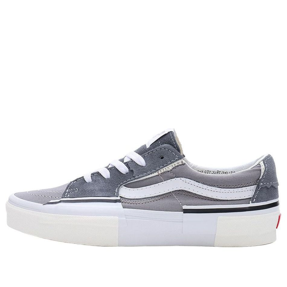 Vans SK8-Low Reconstruct 'Grey White' VN0009QSGRY