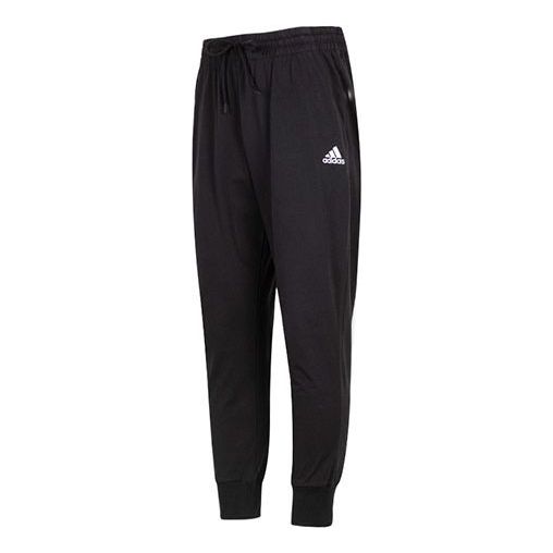 adidas Essentials Logo Track Pants 'Black' IC9417