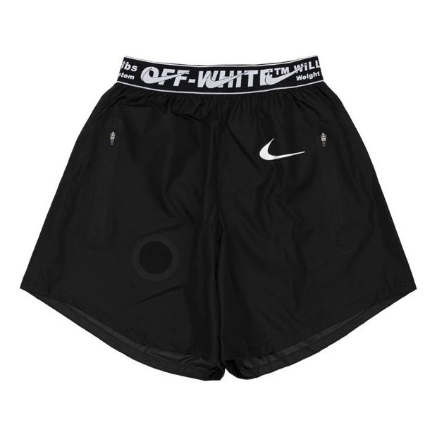 Nike x Off-White Running Shorts 'Black' CN5557-010