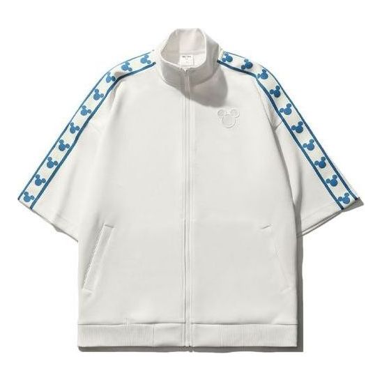 Li-Ning x Disney Crossover Sports Fashion Jacket 'White Blue' AWDR580-1