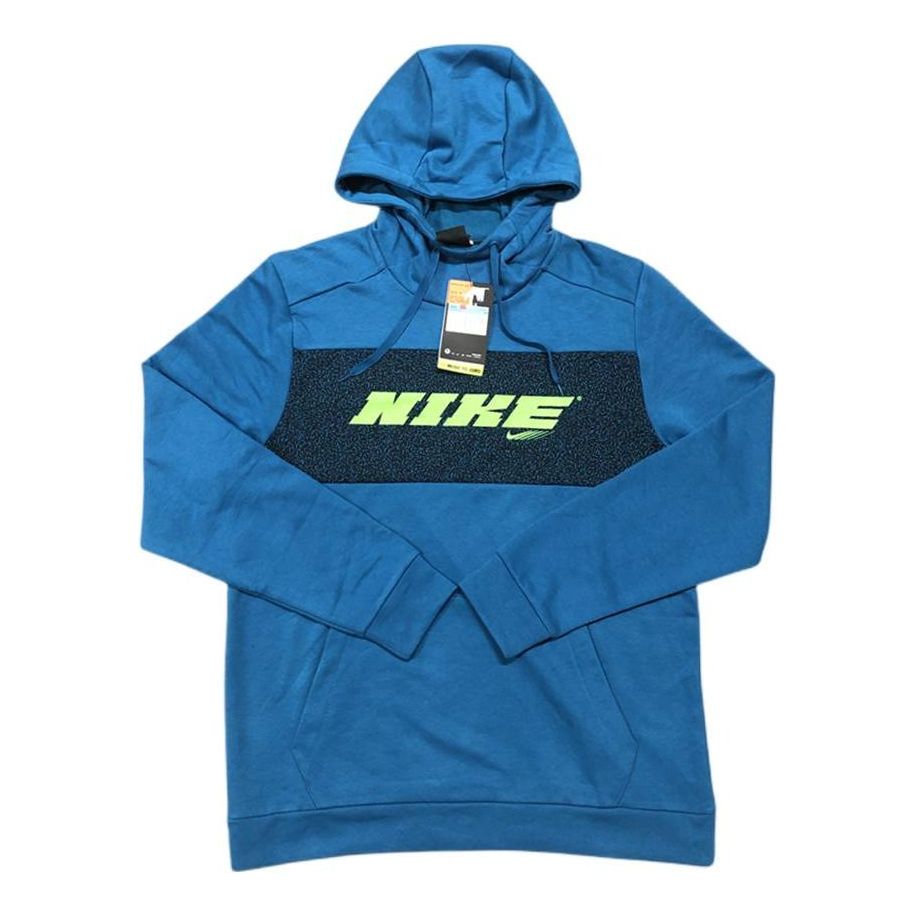 Nike AS M NK Dry HD PO FLC SC ENERG Green ABYSS CZ1485-301