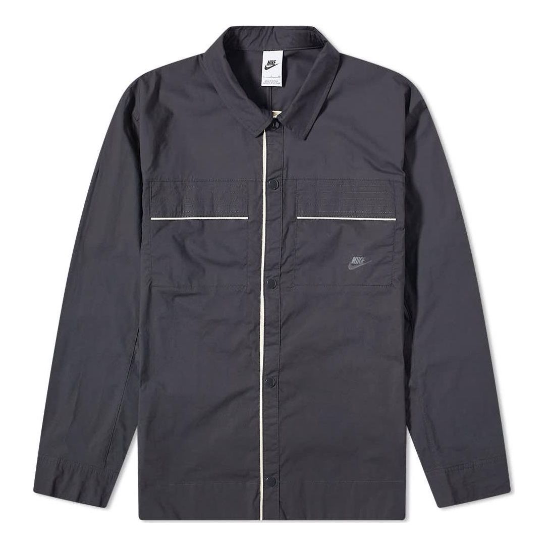 Nike Woven Work Jacket 'Off Black' DM6638-045