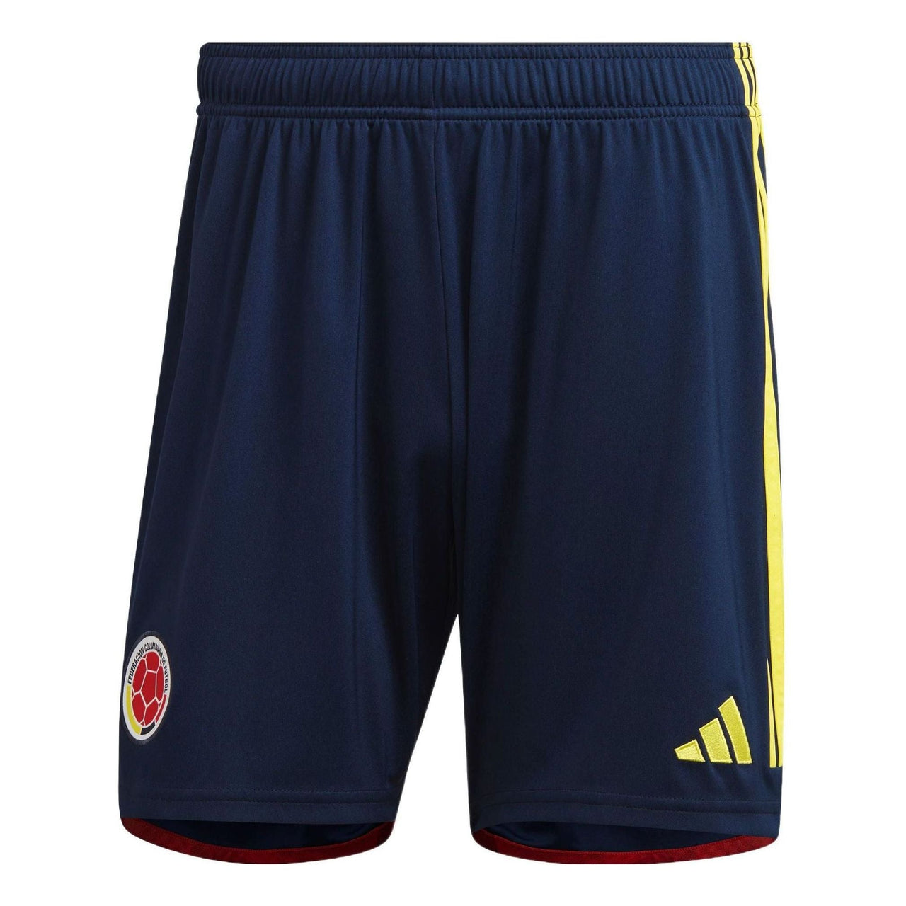adidas Colombia National Team Home Shorts 22 'Navy Yellow' HB9165