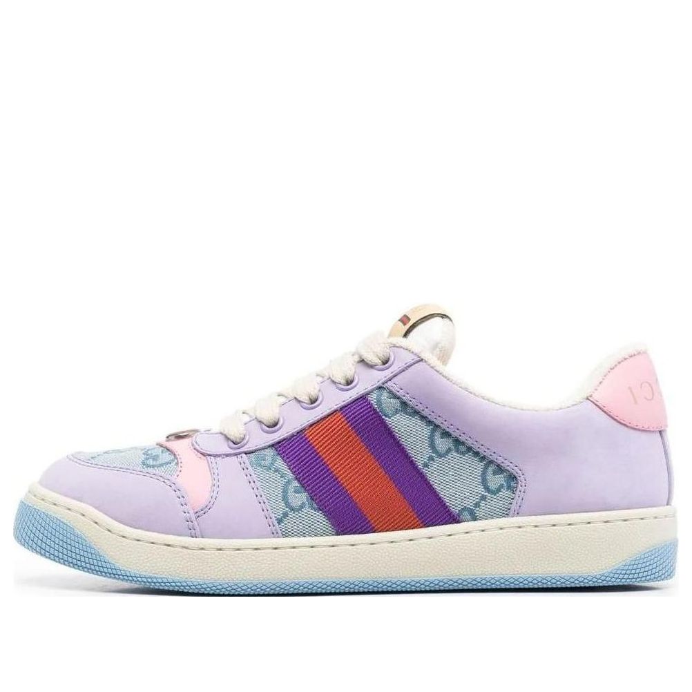 (WMNS) Gucci Screener GG Sneakers 'Purple Multi' 741575-9SFR0-8480