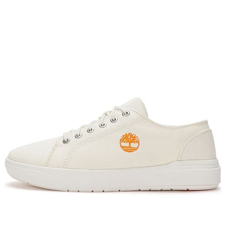 Timberland Seneca Bay Fabric Oxford Shoes 'White' A5P5GW