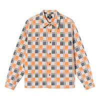 Stussy Brent Plaid L/S Shirt 'Tan' 110199