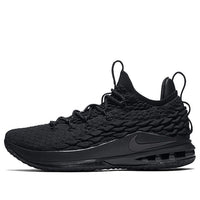 Nike LeBron 15 Low 'Triple Black' AO1755-004