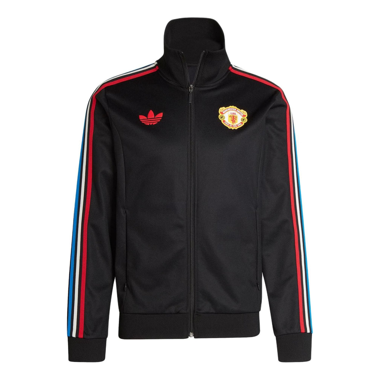 adidas Manchester United Stone Roses Originals Track Jacket Asia Sizing 'Black' IP9188