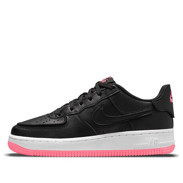 (GS) Nike Air Force 1/1 'Black Hyper Pink' DB4545-005