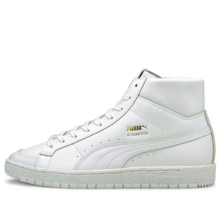 PUMA Ralph Sampson 70 Mid Suit Trainers Board Shoes White 382523-01