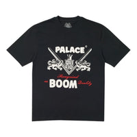 PALACE Boom Quality T-Shirt Black Short Sleeve P18FW080